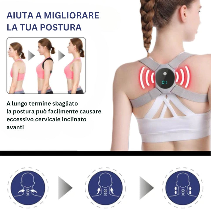 Fivfivgo™ EMS Angolo di rilevamento dispositivo di correzione della postura