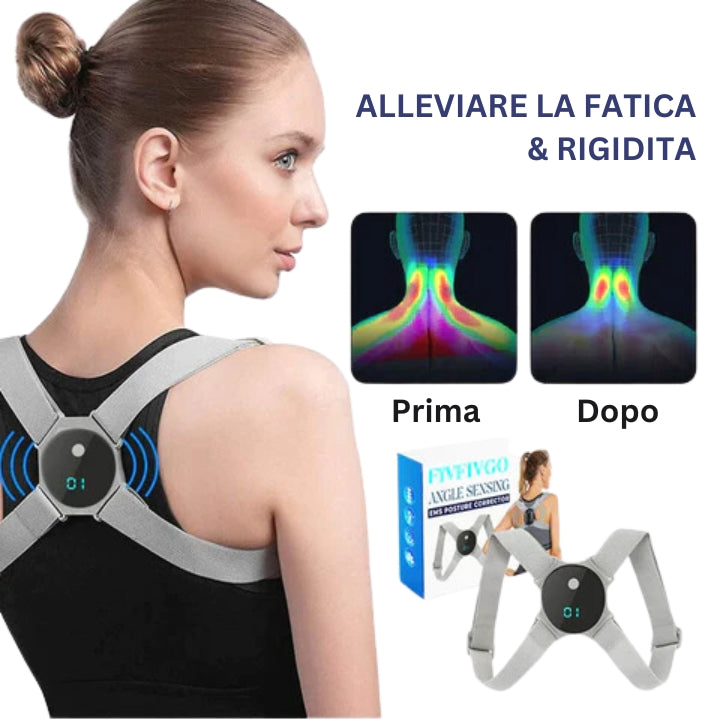 Fivfivgo™ EMS Angolo di rilevamento dispositivo di correzione della postura