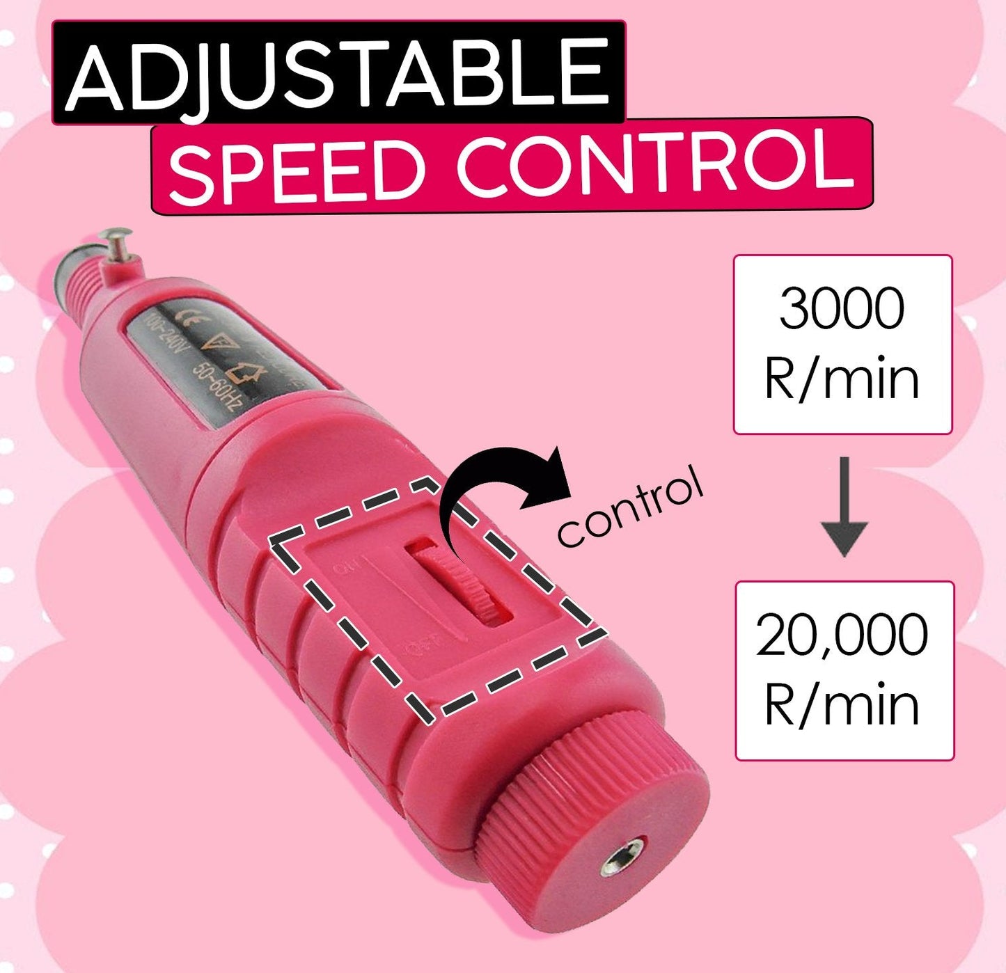 Portable Electric Nail Drill