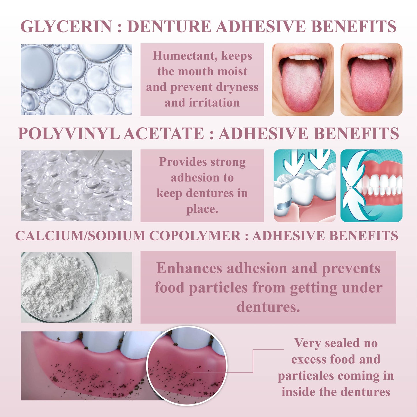 Fivfivgo™ SmileGrip Thermoplastic Denture Adhesive