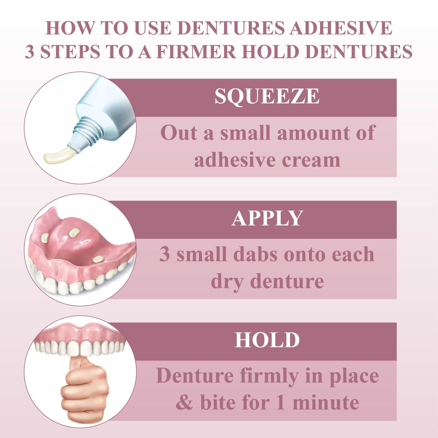 Fivfivgo™ SmileGrip Thermoplastic Denture Adhesive