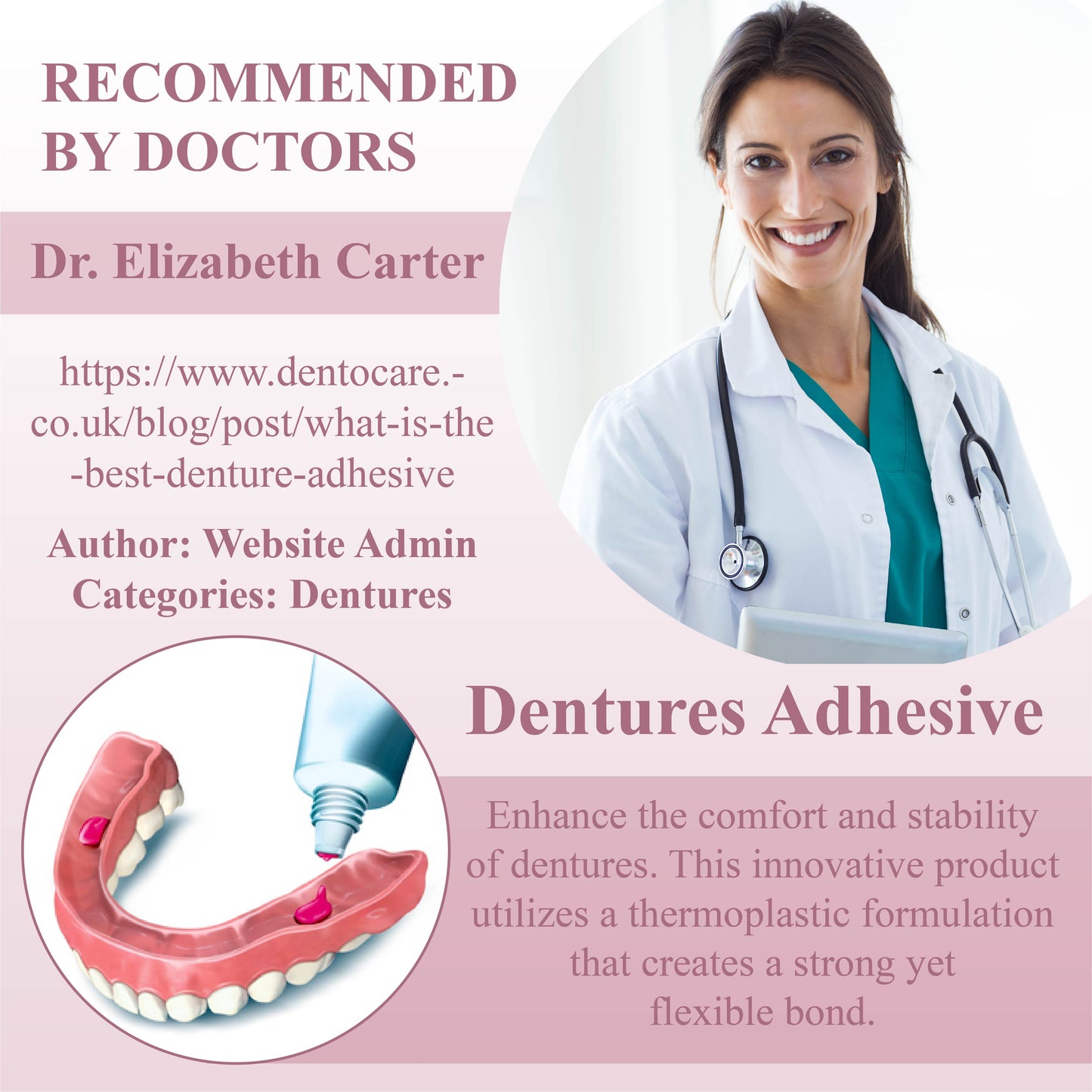Fivfivgo™ SmileGrip Thermoplastic Denture Adhesive