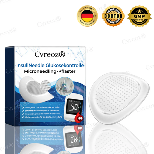 Cvreoz® InsuliNeedle Glukosekontrolle Microneedling-Pflaster