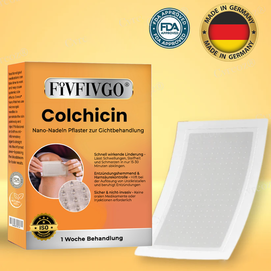 Fivfivgo® Colchicin Nano-Nadeln Pflaster zur Gichtbehandlung
