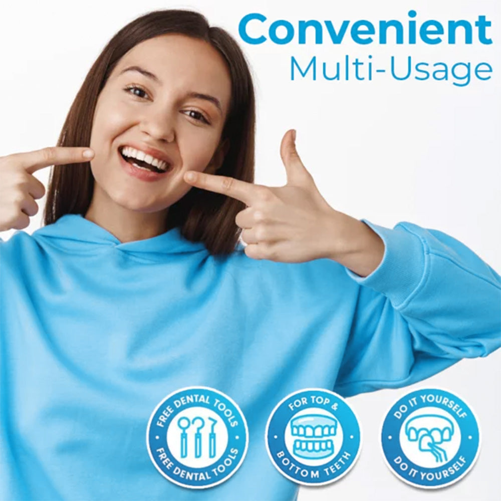 Fivfivgo™ Glory Smile Provisorisches Zahnbildhauer-Reparaturset
