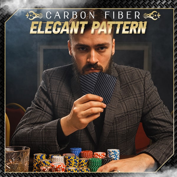 Schwarze goldene Luxe-Spielkarten