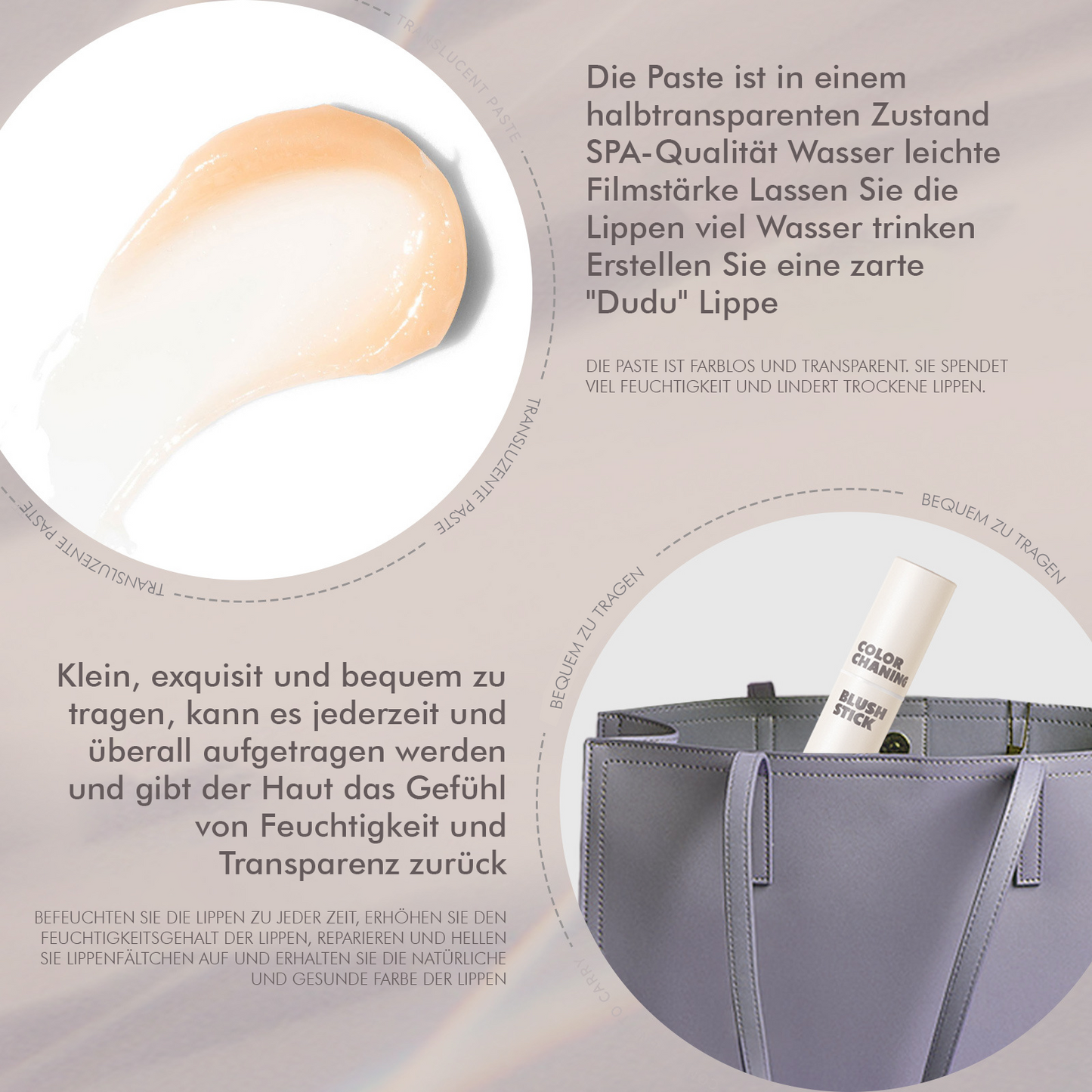 Fivfivgo™ PH-Wert Farbwechselnder Rouge-Stift