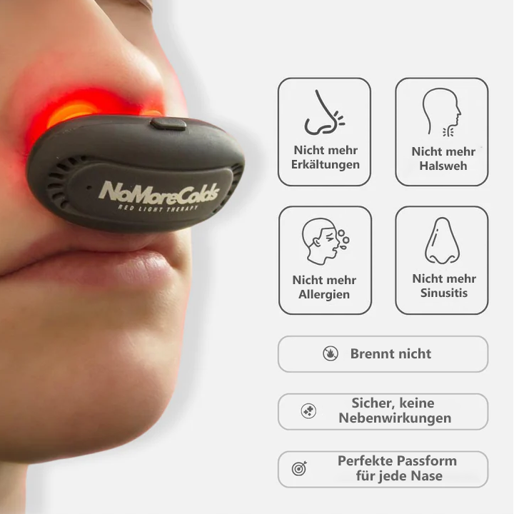 Fivfivgo™ RespiRelief Rotlicht Nasaltherapiegerät