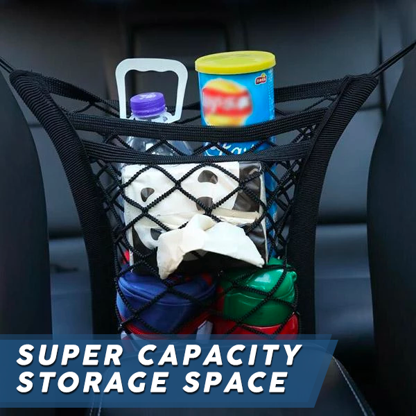 Universal Elastic Mesh Net Trunk Bag