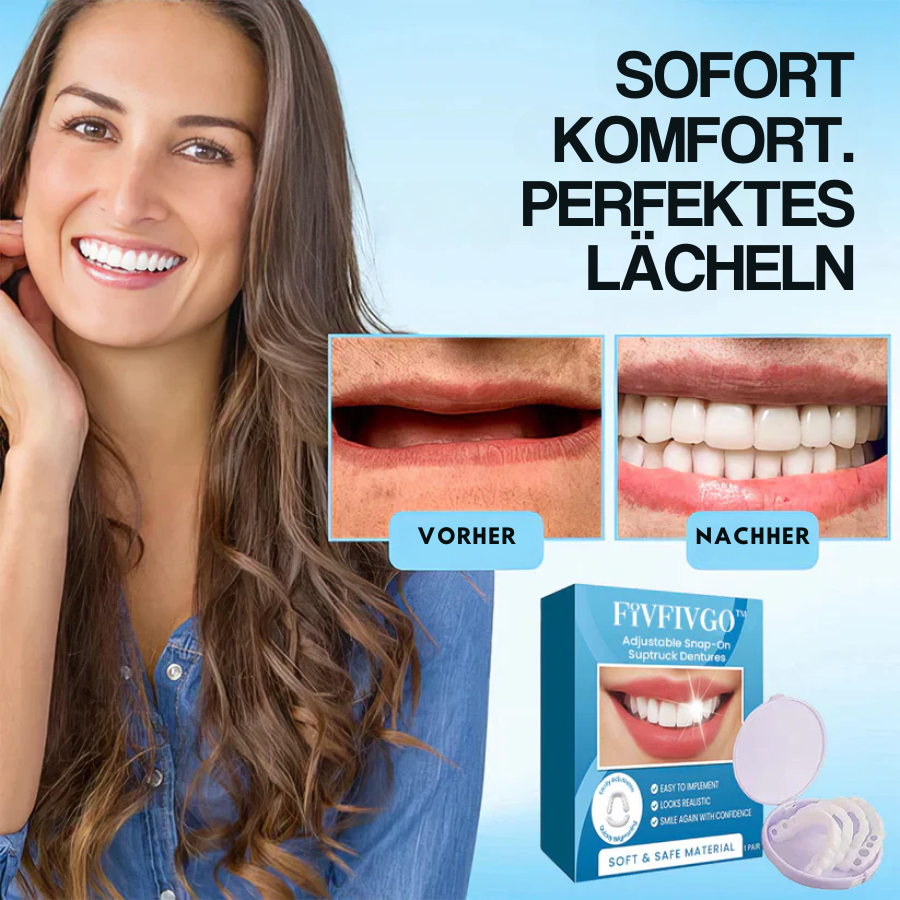 Fivfivgo™ verstellbare Snap-On-Zahnprothesen 🔥 LETZTER TAG SONDERANGEBOT 75 % RABATT