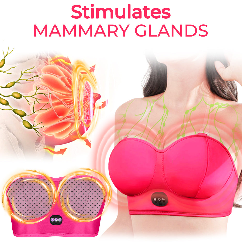 Fivfivgo™ BreastUp Microcourant Masseur de buste électrique