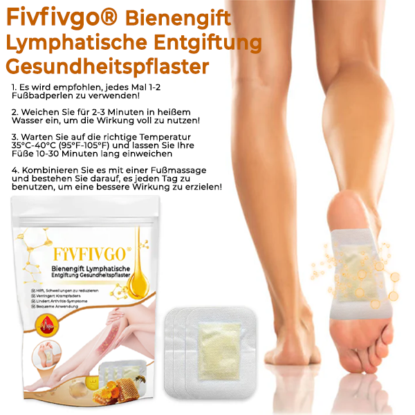 Fivfivgo®  Bienengift Lymphatische Entgiftung Gesundheitspflaster