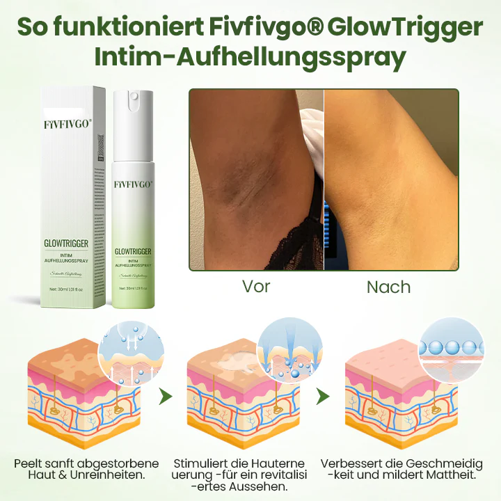 Fivfivgo® GlowTrigger Intim-Aufhellungsspray