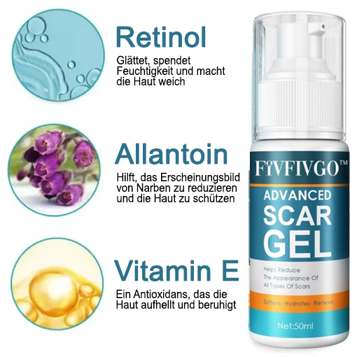 Fivfivgo™ Erweiterte Narbenentfernung Gel