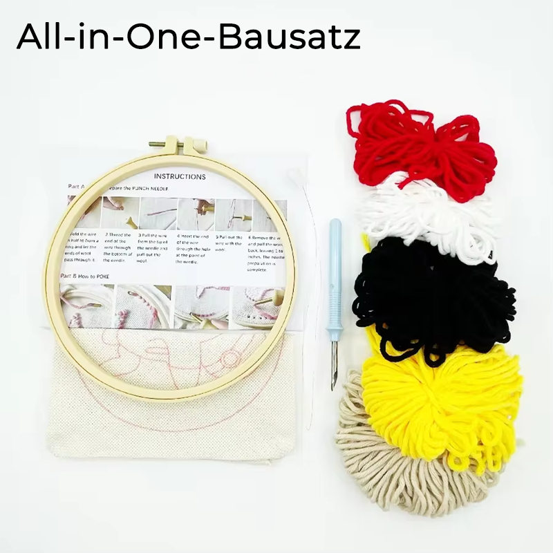 Weihnachtsfäden mit Punchstich-Kit