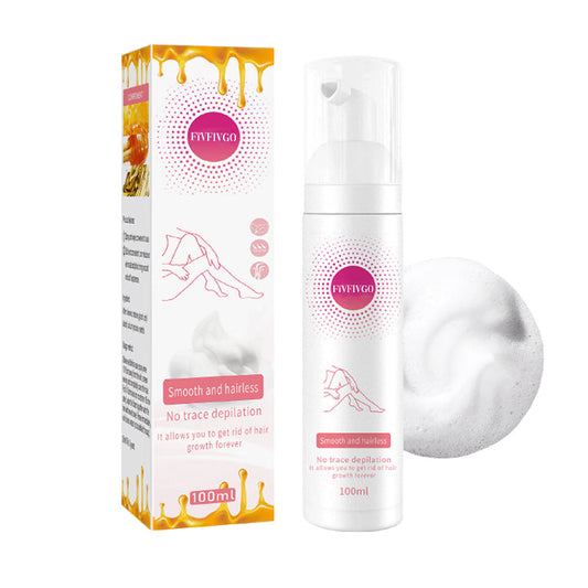 Mousse dépilatoire à la cire d'abeille Fivfivgo™ SmoothSweep