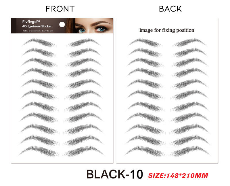Fivfivgo™ 4D Eyebrow Sticker