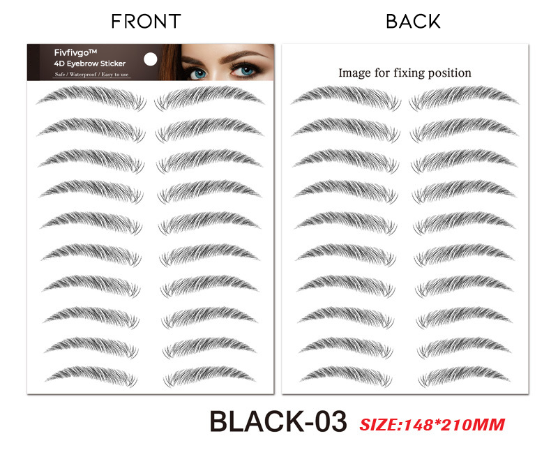 Fivfivgo™ 4D Eyebrow Sticker