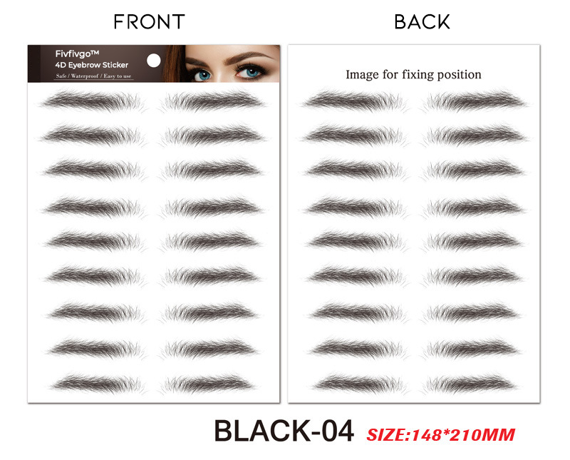 Fivfivgo™ 4D Eyebrow Sticker