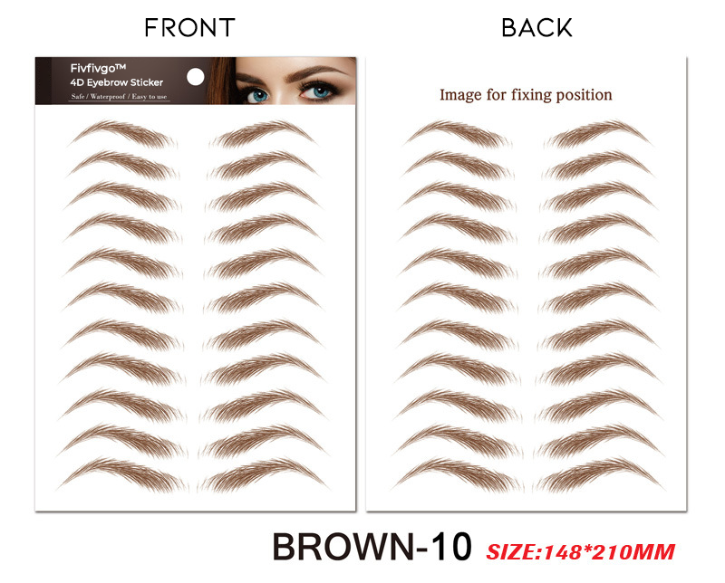Fivfivgo™ 4D Eyebrow Sticker