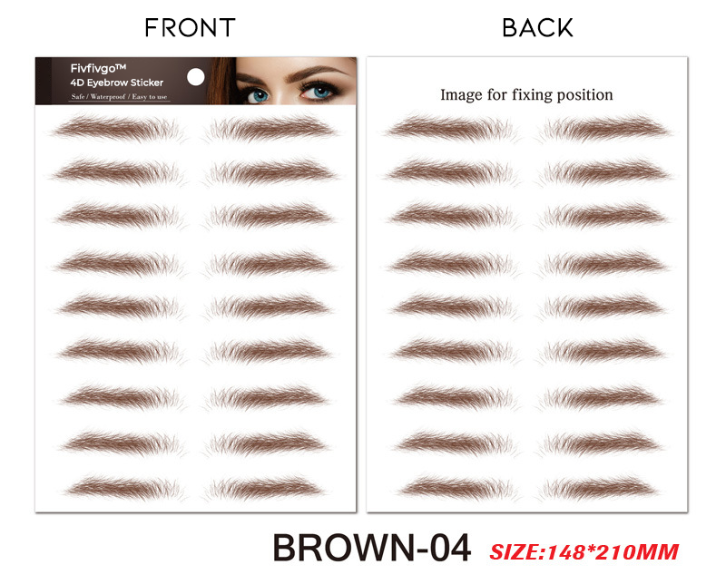Fivfivgo™ 4D Eyebrow Sticker