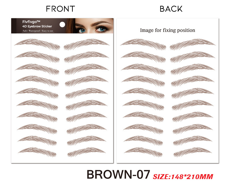 Fivfivgo™ 4D Eyebrow Sticker