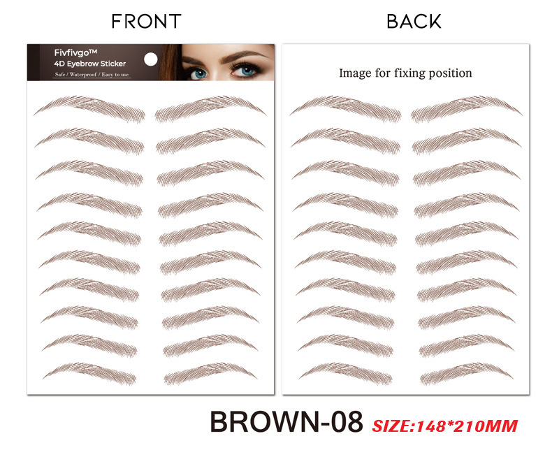 Fivfivgo™ 4D Eyebrow Sticker