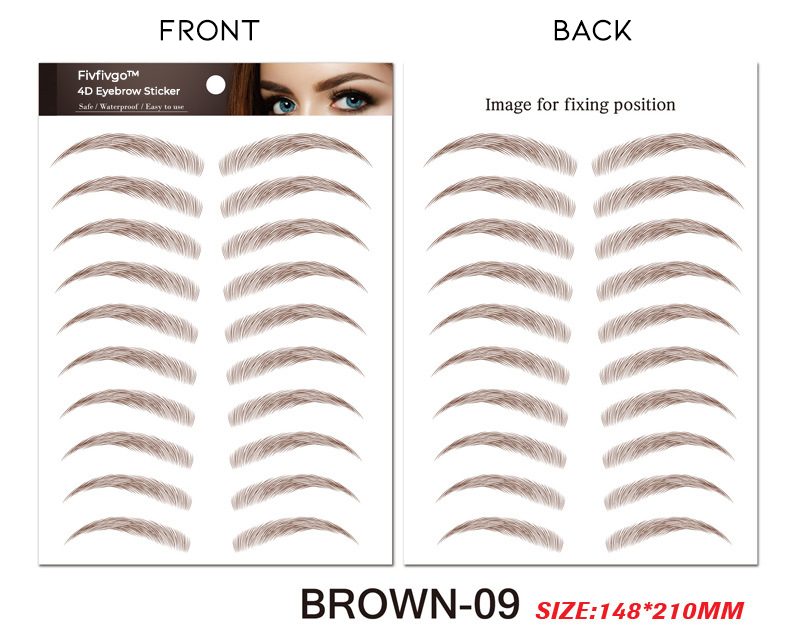 Fivfivgo™ 4D Eyebrow Sticker