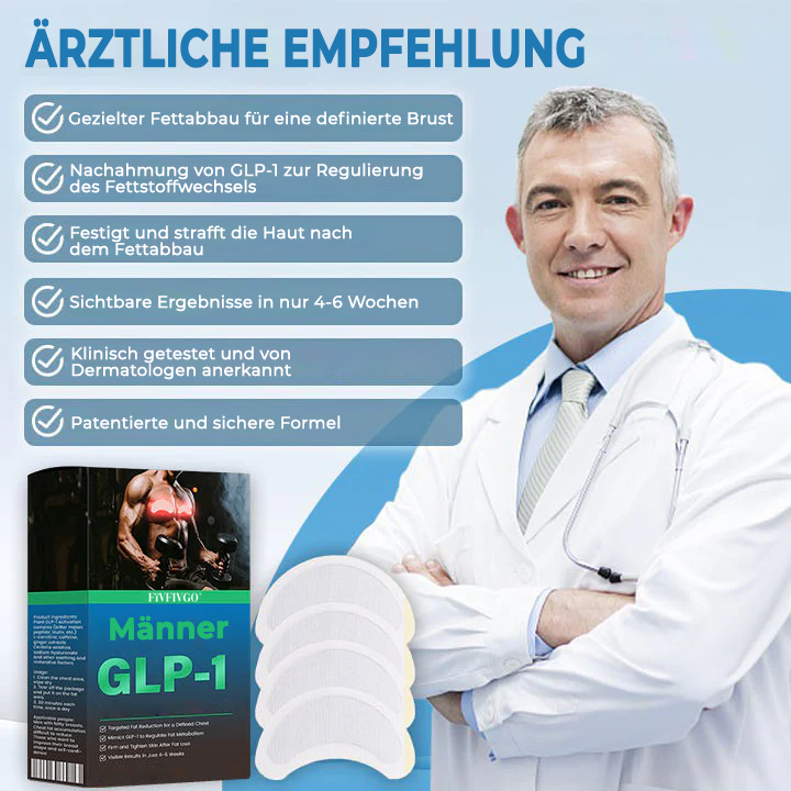 Fivfivgo® Männer GLP-1 Pflaster zum Abnehmen und zur Fettkontrolle
