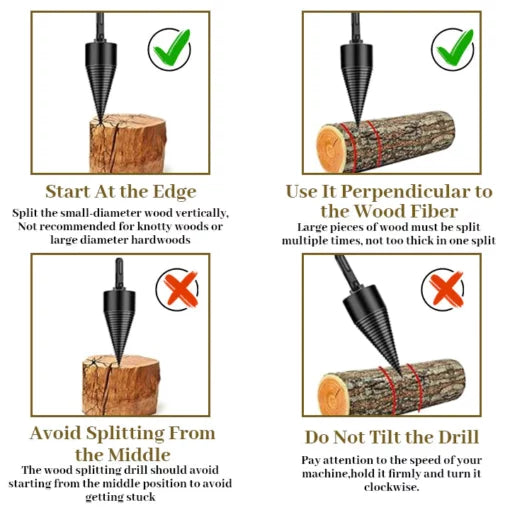 Fivfivgo™ TimberCraft Drill Bits