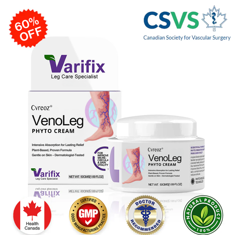 Cvreoz® VenoLeg Phyto Cream - Visible Results in Just 4 Days🔥