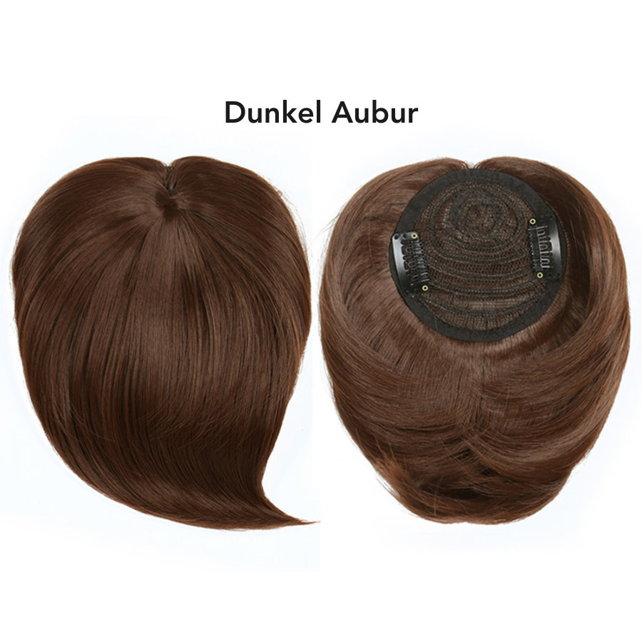 Natürlicher Clip-In Haare Topper