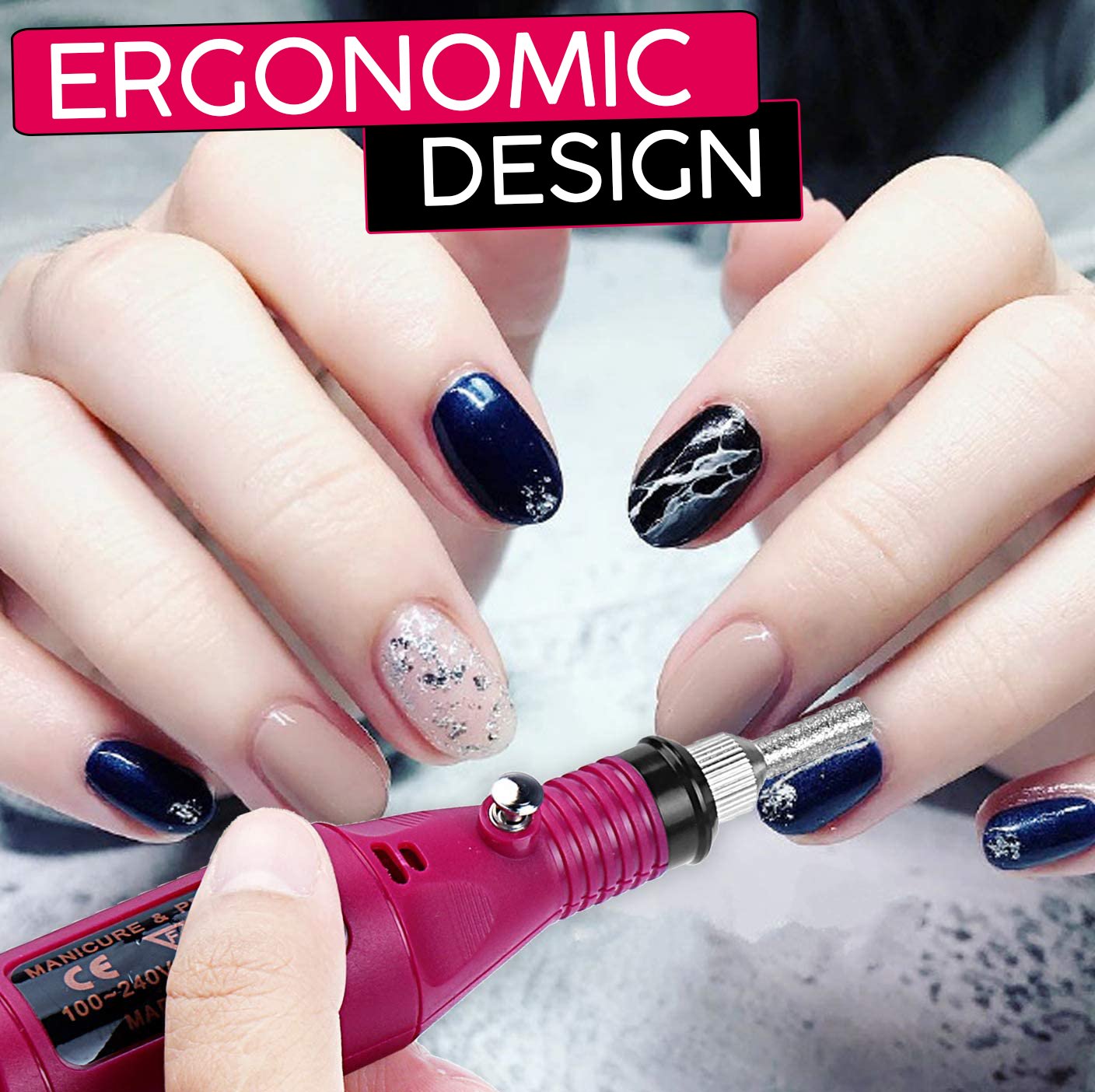 Portable Electric Nail Drill