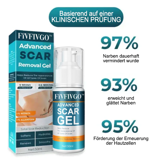 Fivfivgo™ Erweiterte Narbenentfernung Gel