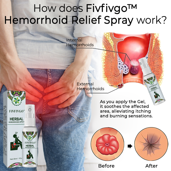 Fivfivgo™ Hemorrhoid Relief Spray