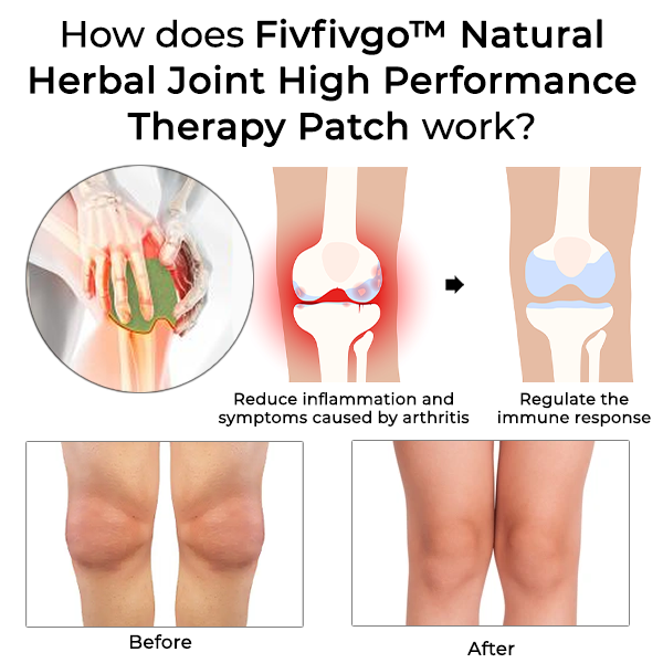 Fivfivgo™ Cerotto naturale a base di erbe per la terapia ad alte prestazioni delle articolazioni