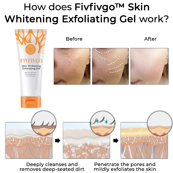 Fivfivgo™ Skin Whitening Exfoliating Gel