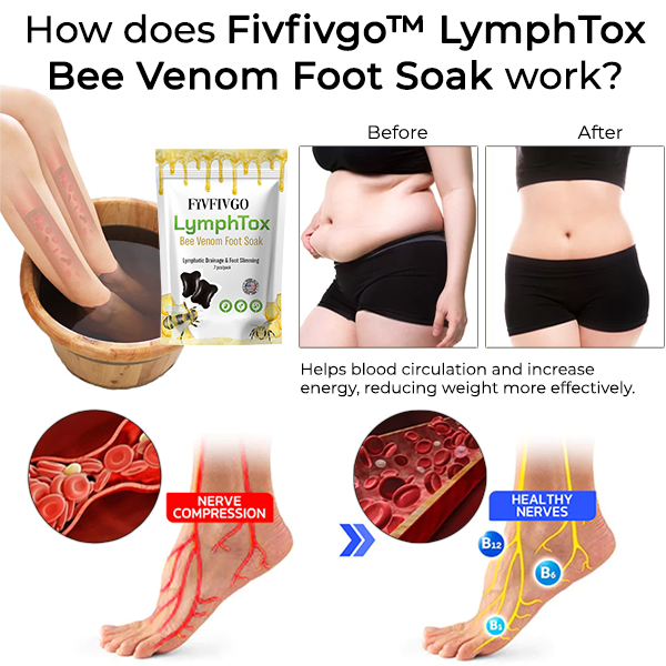 Fivfivgo™ LymphTox Bee Venom Foot Soak