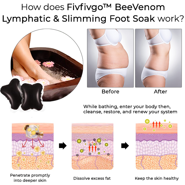 Fivfivgo™ BeeVenom Lymphatic & Slimming Foot Soak