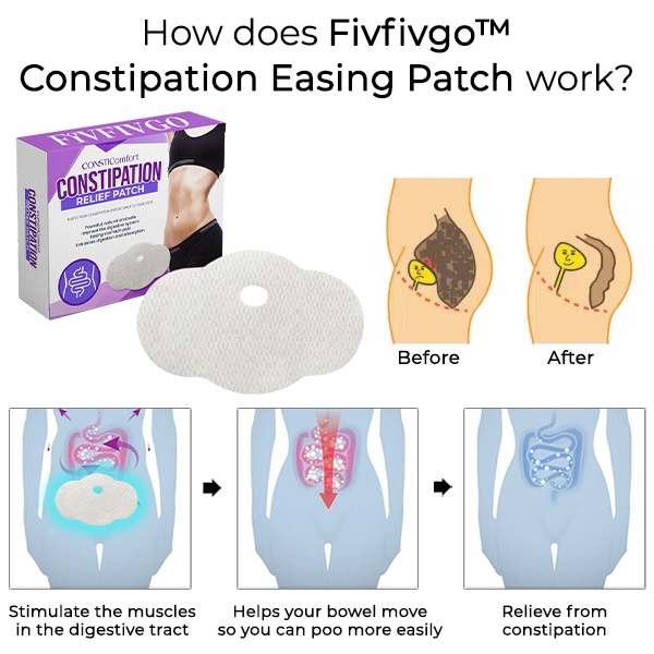 Fivfivgo™ ConstiComfort Pflaster zur Linderung von Verstopfung