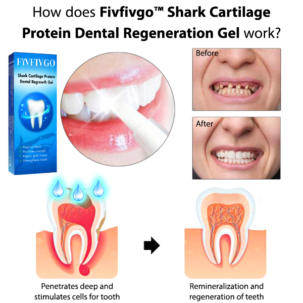 Fivfivgo™ Shark Cartilage Protein Dental Regeneration Gel