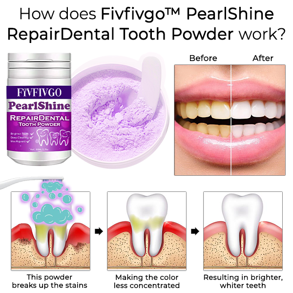 Fivfivgo™ PearlShine RepairDental Tooth Powder