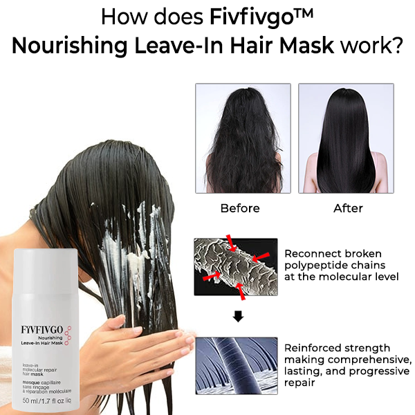 Fivfivgo™ Nährende Leave-In-Haarmaske