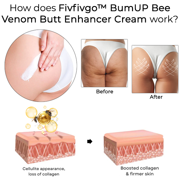 Fivfivgo™ BumUP Bee Venom Butt Enhancer Cream