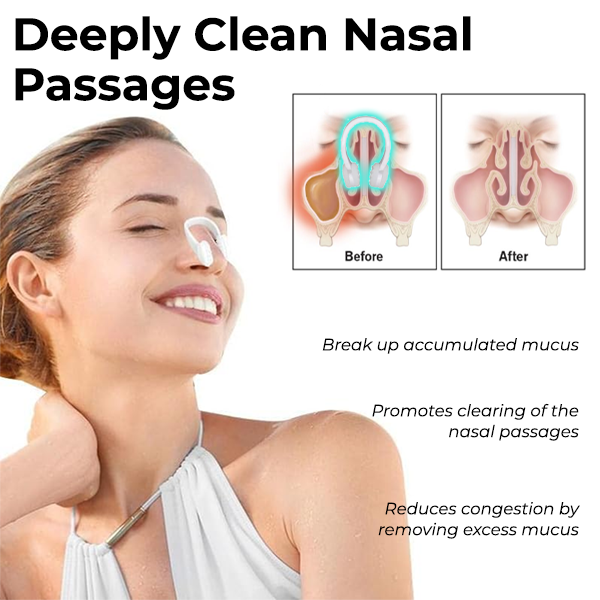 Fivfivgo™ Dispositif de nettoyage pour purificateur nasal