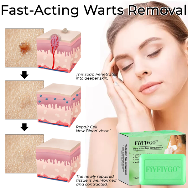 Fivfivgo™ Warts & Skin Tags Removal Soap