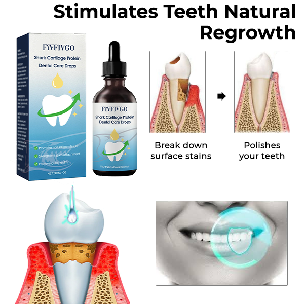 Fivfivgo™ Shark Cartilage Protein Dental Regrowth Drops