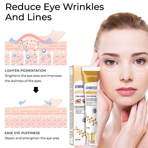 Fivfivgo™ LuminEyez Collagen Anti-Falten Augencreme