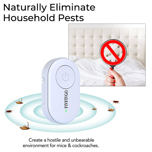 Fivfivgo™ Portable Ultrasonic Bed Bug Repeller