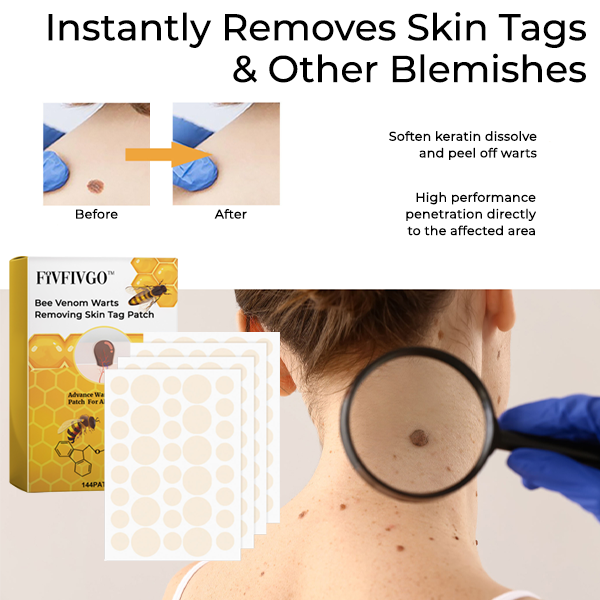 Fivfivgo™ Bee Venom Warts Removing Skin Tag Patch